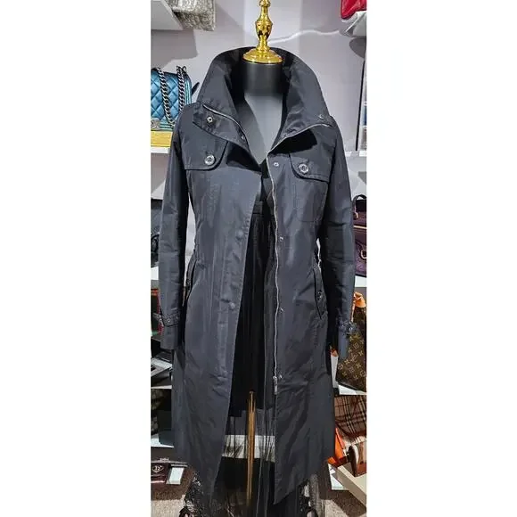 Burberry Belted Trench Coat with Nova Check Lining & Detachable Vest - Picture 1 of 16